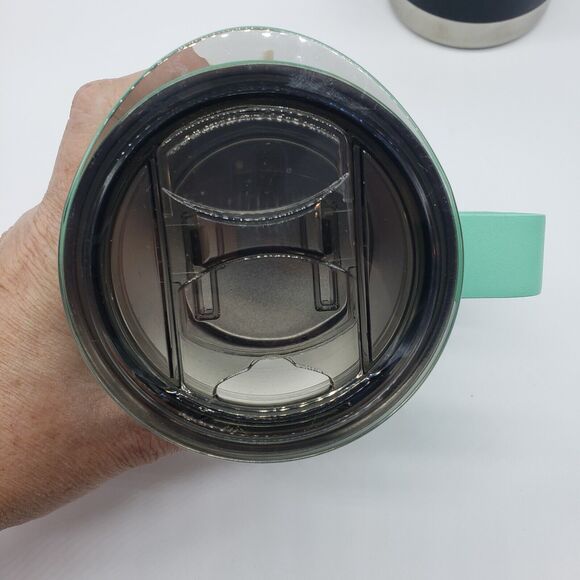 Set of 2 Sportsman’s Wearhouse‎ Stainless Steel Insulated Travel Mugs w/Lids - Picture 3 of 9